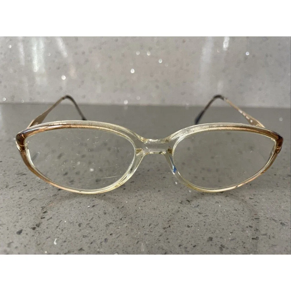 LUXOTTICA Italy LU 4269 A173 53-17-130 Brown Full Rim Eyeglasses Frames ONLY